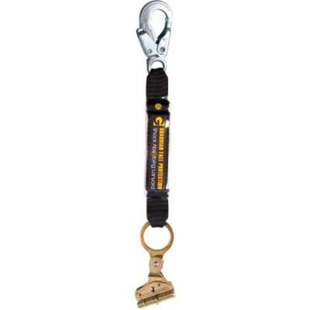 GF PROTECTION Guardian 01507 GRAB-R 18"L Rope Grab With Shock Pack, 5/8" or 1/2" Thick Rope 1507